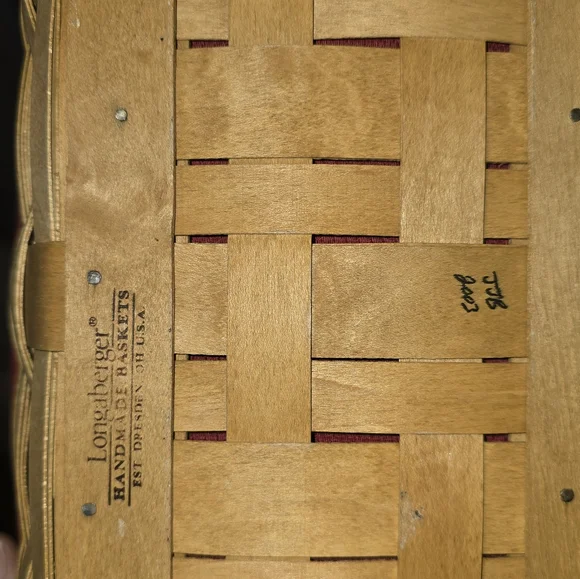 3 piece longaberger christmas baskets - Picture 9 of 10